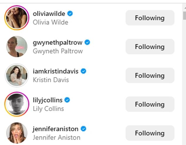 Gwyneth Paltrow and Olivia Wilde liked the post