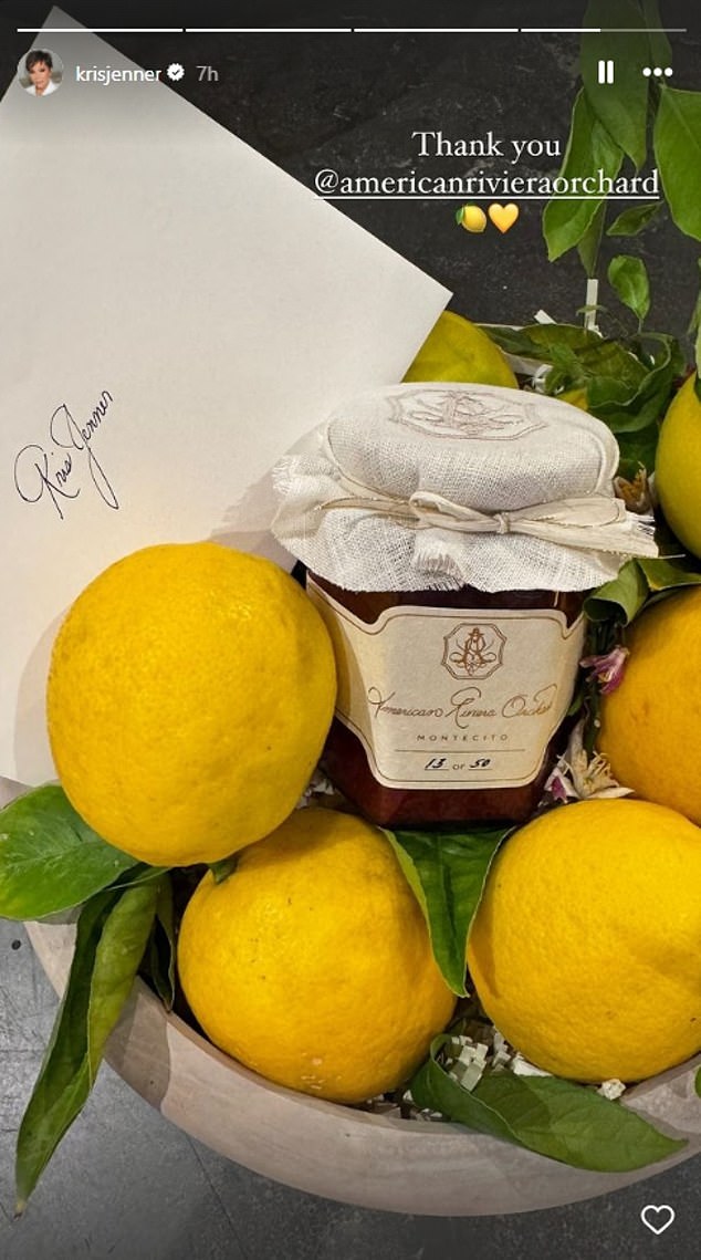 Many famous friends, including Kris Jenner, have tasted the jam