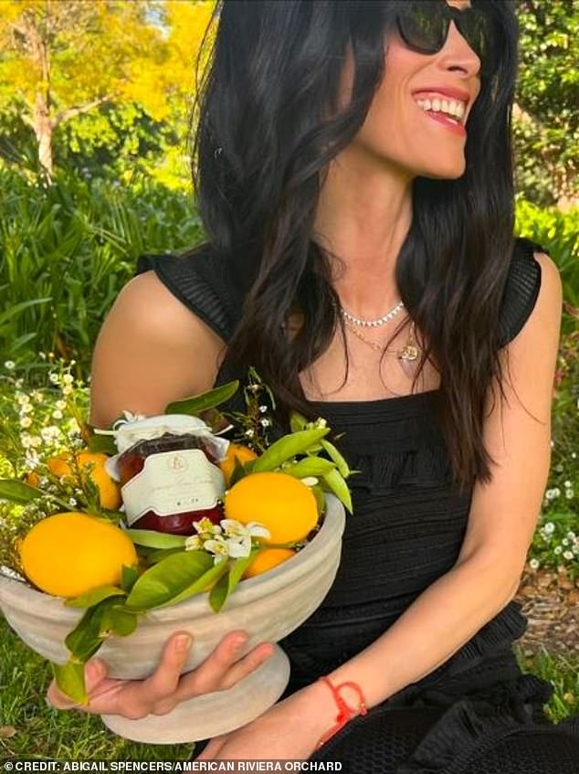 Meghan Markle's close friend and former Suits co-star Abigail Spencer was one of the lucky 50 to receive a limited-edition jar of the Duchess's new American Riviera Orchard strawberry jam.