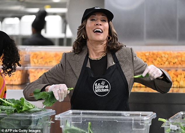 Vice President Kamala Harris and her family spent time at DC Central Kitchen over Thanksgiving. The Harris-Emhoff clan was put to work de-stemming kale to create the classic Southern dish