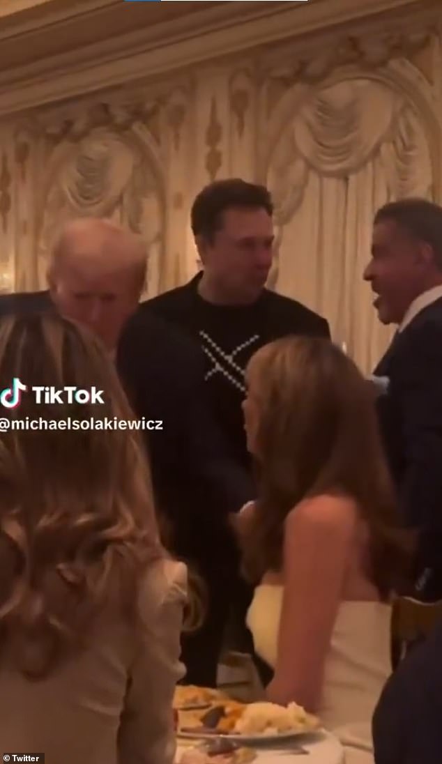 In another video, Musk was seen hobnobbing with Sylvester Stallone, a newer fixture around the so-called “Winter White House.” The Rocky icon compared the president-elect to the Founding Fathers and called him 