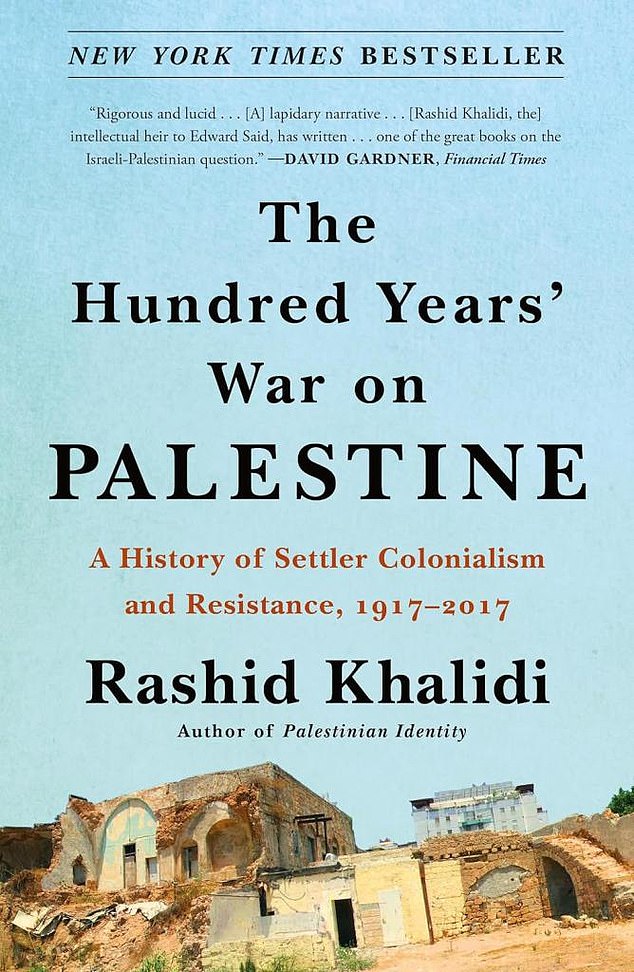 Biden was seen holding The Hundred Years' War on Palestine: A History of Settler Colonial Conquest and Resistance, 1917-2017 by Columbia University Professor Emeritus Rashid Khalidi at a local bookstore