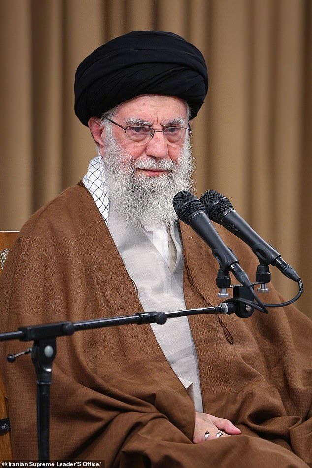 There are growing concerns about Iran's nuclear ambitions. In the photo: Iran's Supreme Leader Ayatollah