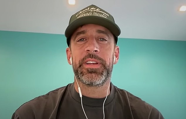 Aaron Rodgers has launched a brutal attack on celebrities showing political support online