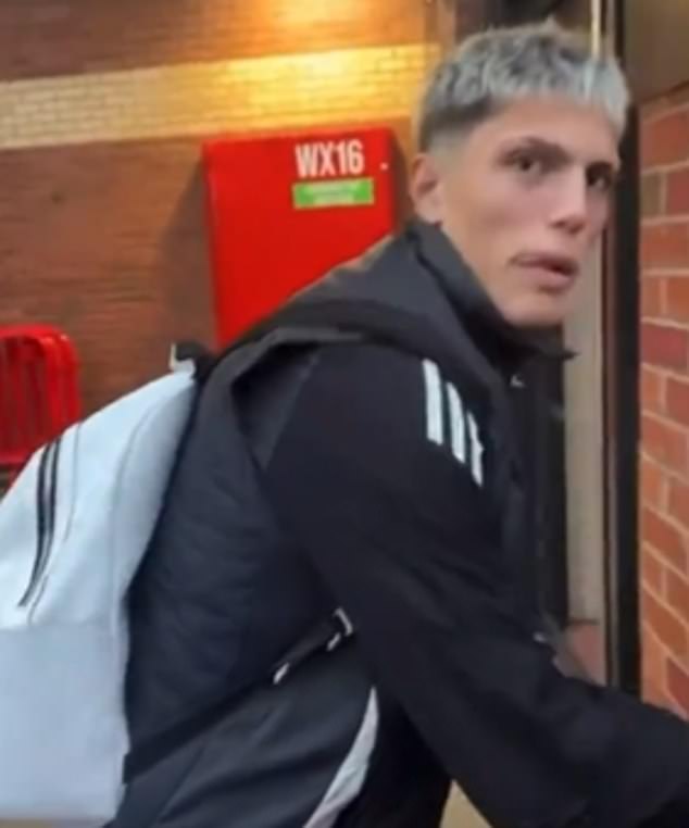 Alejandro Garnacho snapped at YouTuber Planet Faz after he tried to give the Manchester United star advice outside Old Trafford