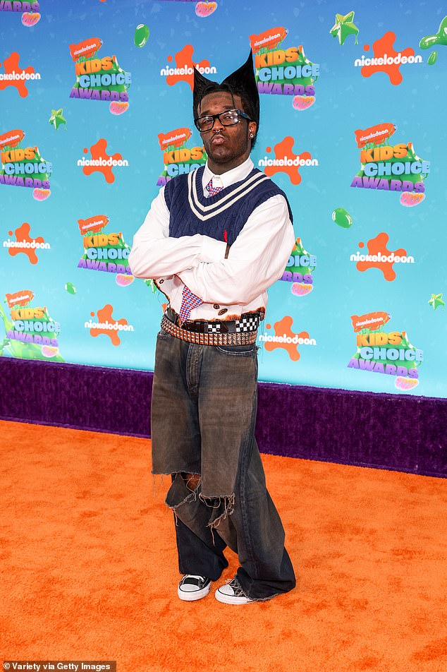 The Spy Kids actress, 36, explained on X (formerly Twitter) that the song does not align with her family's values, so Carlos decided to postpone it. Lil Uzi Vert seen here in 2023