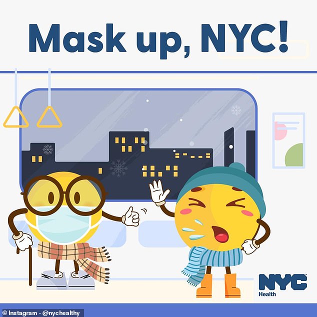 The New York City Health Department is among those urging people to wear face masks as flu season approaches. It has led to strong reactions among some residents