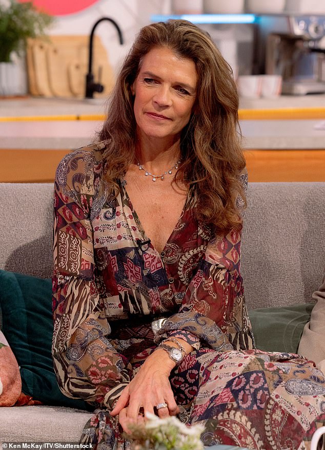 Annabel Croft has confessed she still sleeps with her late husband's scarf as she spoke candidly about her grief, 18 months after his death in May 2023