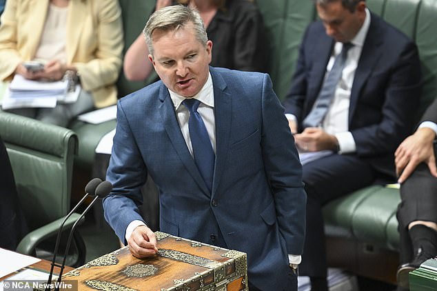 Chris Bowen pointed to aging fossil fuel stations as the cause of the state's power outages