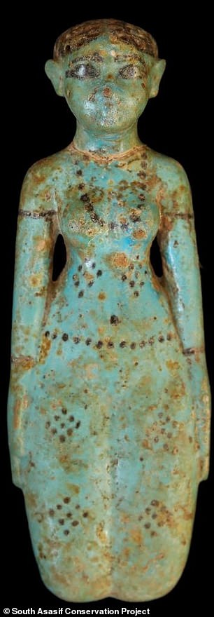 This was the statuette that represented Hathon - the Egyptian goddess of fertility and love