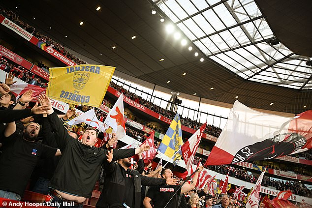 Arsenal supporters hoping for a drink or two during their visit to Milan for the Champions League match against Inter risk a drinks ban