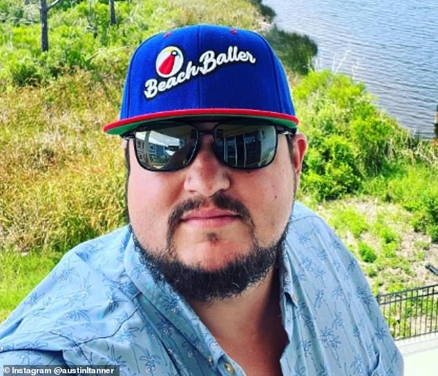 Austin Tanner, 38, aspiring country music star has put his career in serious jeopardy after he was found to have violated the terms of his bond - issuing a warrant for his arrest