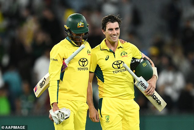 Pat Cummins' side rallied to secure a thrilling win against Pakistan on Monday evening