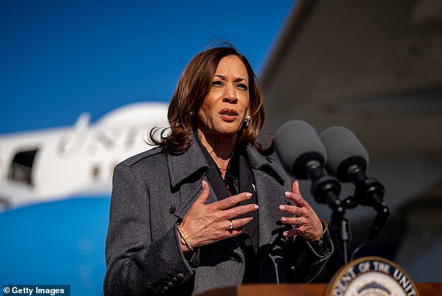 A host of 'Avengers' cast members supported Kamala Harris in a strange video