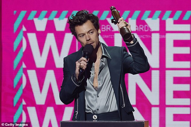 Brit Awards organizers are asking voters to take diversity classes on 'conscious voting' ahead of the polls opening next month (Harry Styles pictured at 2023 BRITs)