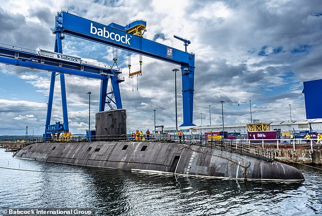 Babcock is helping Britain develop four Dreadnought-class nuclear submarines to replace the Vanguard class and ensure continued deterrence at sea.