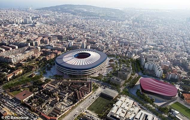 Barcelona unveiled stunning new photos of the redesigned Spotify Camp Nou last month, but have revealed a UEFA rule is preventing them from returning to the venue this year