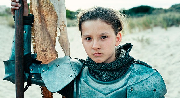 The Elvis director, 62, is currently looking for a young actress to star in the upcoming blockbuster, revealing to Variety that he has been planning to film the epic yarn since the 1990s. Pictured: French actress Lise Leplat Prudhomme in the 2019 film Joan of Arc