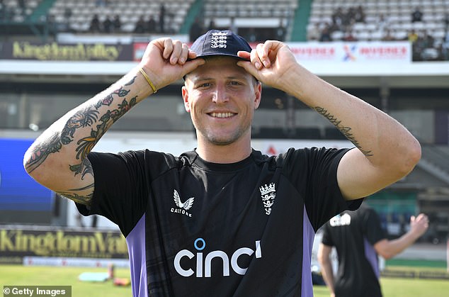 Brydon Carse (pictured) only made his Test debut last month but now looks set to lead England's bowling attack