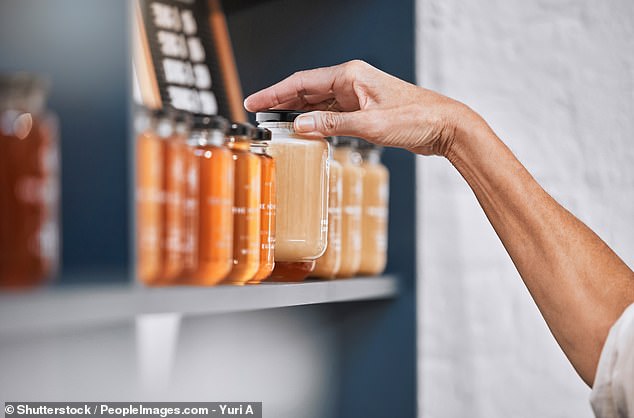 The EU is working on advanced testing techniques to detect honey fraud and has passed new legislation to allow better country of origin labeling on jars of honey (file image)