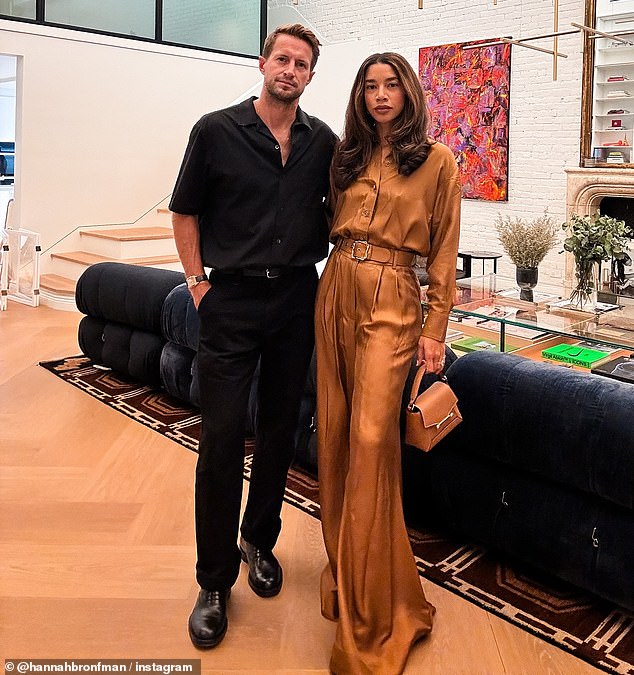 Bronfman, the wife of ex-DJ Brendan Fallis, 45, is the granddaughter of the late billionaire philanthropist Edgar Bronfman – whose family founded Canadian alcoholic drinks company Seagram's. (photo: Bronfman and Fallis in September)