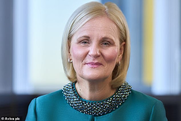 Ambition: Aviva chief executive Amanda Blanc (pictured) has set her sights on rival insurer Direct Line with a bold offer of 250p per share - a 57.5% premium on the closing share price