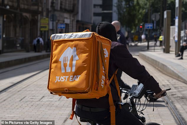 Deletion: Food delivery giant Just Eat said it wanted to reduce the 'administrative burden, complexity and costs' associated with its London listing