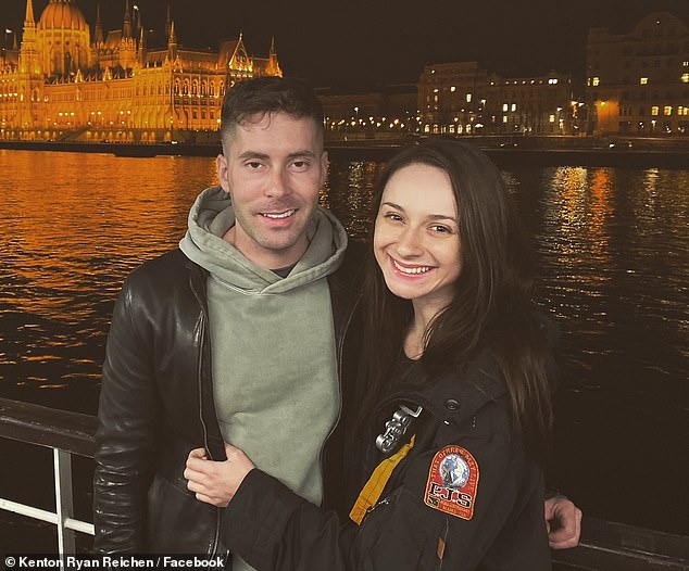 Mackenzie Michalski, pictured with her ex-boyfriend, was murdered after a night out in Budapest