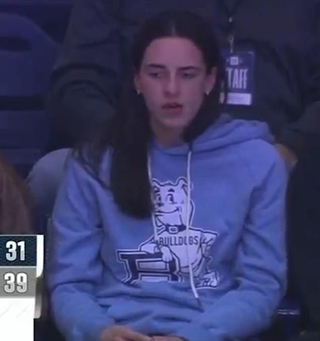 Clark's fans said she looked miserable during Butler's game against Merrimack on Friday