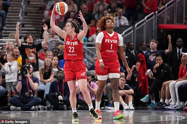 Caitlin Clark's Indiana teammate NaLyssa Smith starred in a brawl in the Chinese league