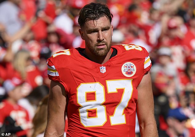 Travis Kelce has revealed how the Chiefs' win over the Broncos left him with tears in his eyes