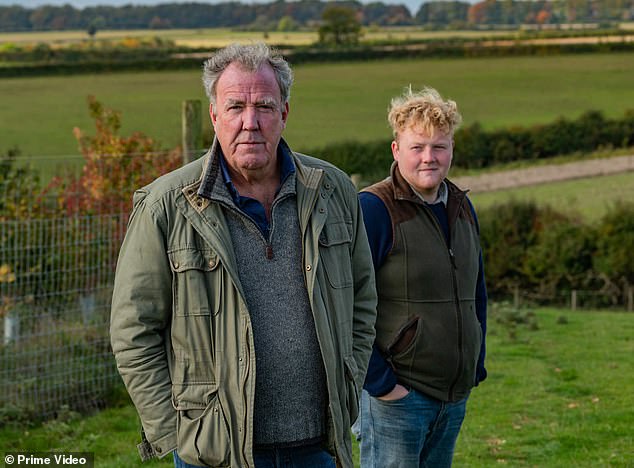 Jeremy Clarkson's Prime Video series Clarkson's Farm has been renewed for a fifth series after the third series hit screens earlier this year (pictured with co-star Kaleb Cooper)