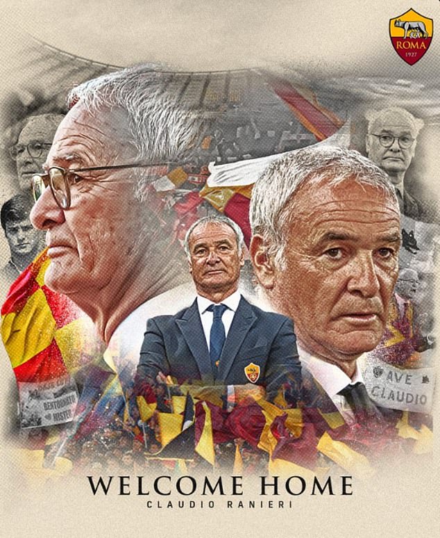 Roma announced the return of their old boss on their official X account on Thursday