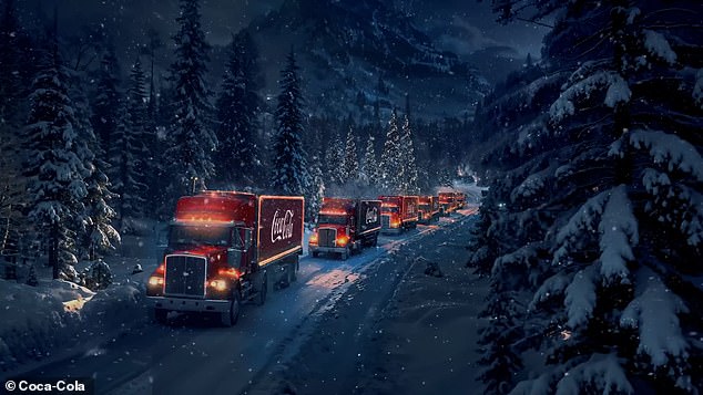 Coca-Cola has used artificial intelligence to reinvent its iconic Christmas advert from three decades ago