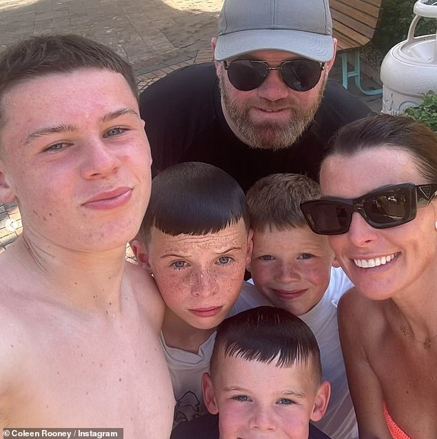 Sources have revealed: 'The family don't want anything to spoil Coleen's experience on the show and they are making it their business to ensure that doesn't happen.