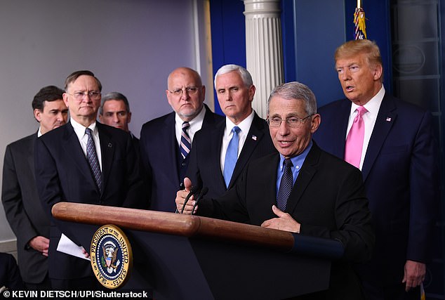 Conservatives are already predicting that Donald Trump will file federal charges against Anthony Fauci once he becomes president. Fauci can be seen in the White House in 2020 with then-President Trump