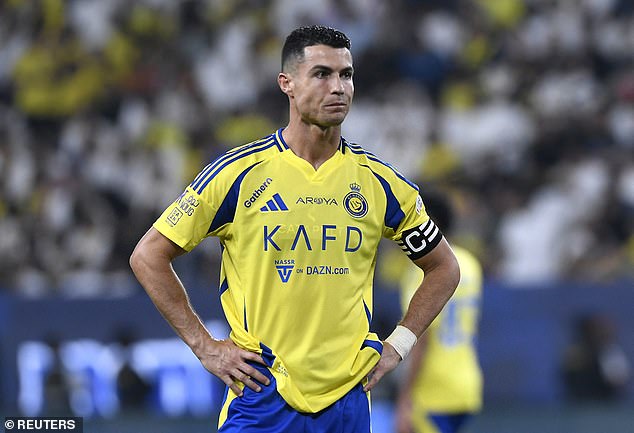 Cristiano Ronaldo became frustrated after Al-Nassr's defeat to Al-Qadsiah