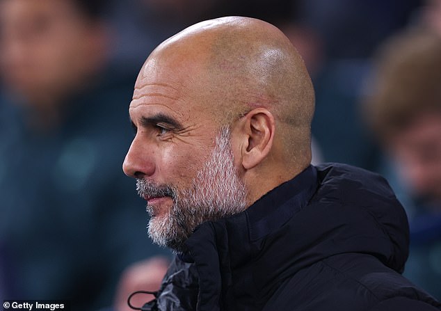 Pep Guardiola has now lost five games in a row with Man City, the longest streak of his career