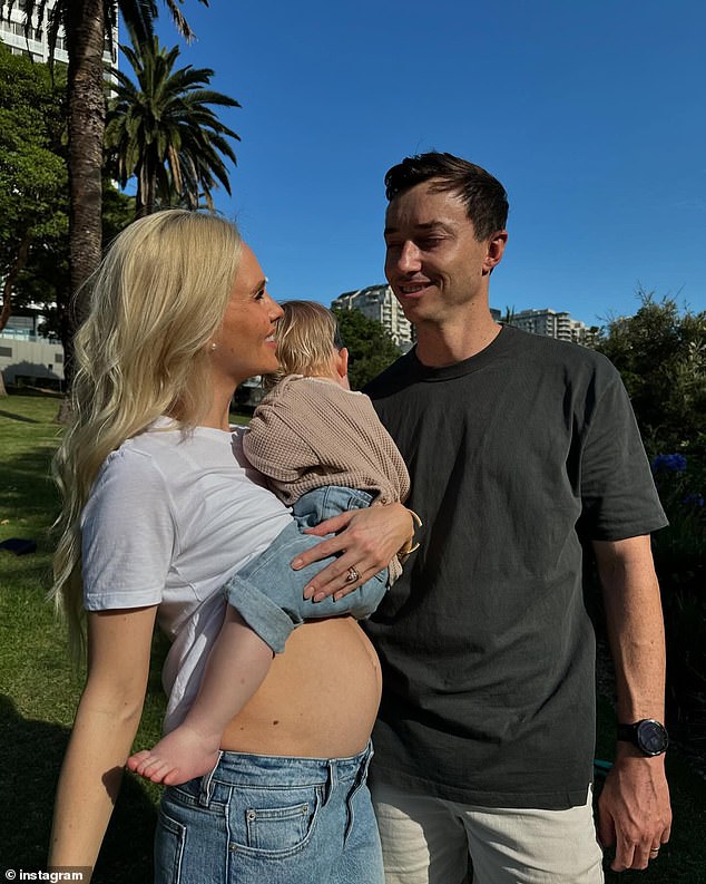 DJ Tigerlily is ready to welcome her first child. The artist, one of Australia's biggest DJs, already has a two-year-old son, Lando, with her husband, Scott Lawson. All depicted