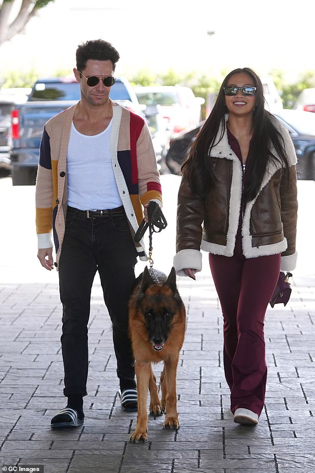 Sasha Farber, 40, and Jenn Tran, 26, continued to fuel romance rumors when they were spotted enjoying a fun shopping trip in Studio City, California on Wednesday