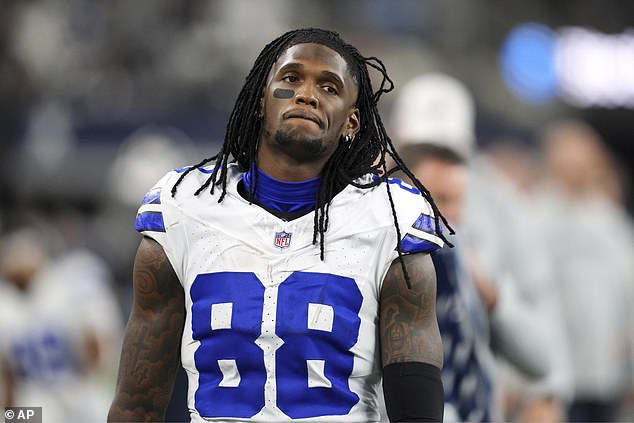 Dallas Cowboys receiver CeeDee Lamb was added to the injury report with an old issue, putting his status in jeopardy at an inopportune time