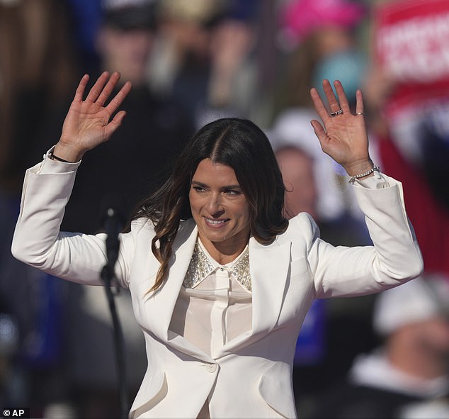 Danica Patrick confirmed that she supported Donald Trump for free during his campaign for president