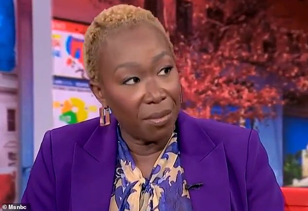 MSNBC commentator Joy Reid blamed white women for not showing up to the polls in large numbers.