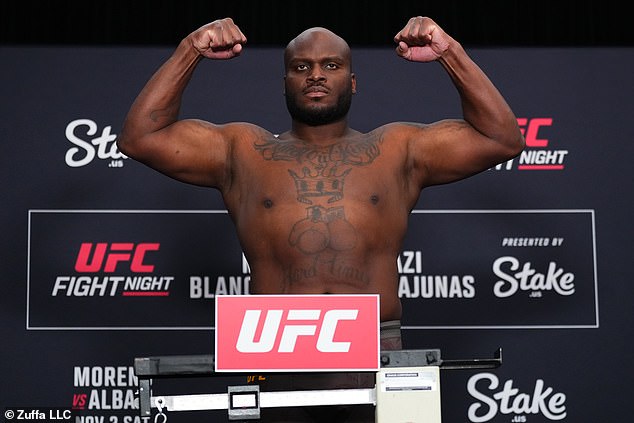 Derrick Lewis withdrew from his fight with Jhonata Diniz just one day before UFC Edmonton