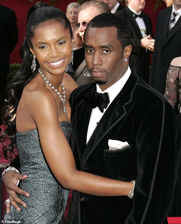 Sean 'Diddy' Combs' twin daughters posted a haunting tribute to their late mother Kim Porter on Friday, on the sixth anniversary of her death; Diddy and Porter pictured in 2005