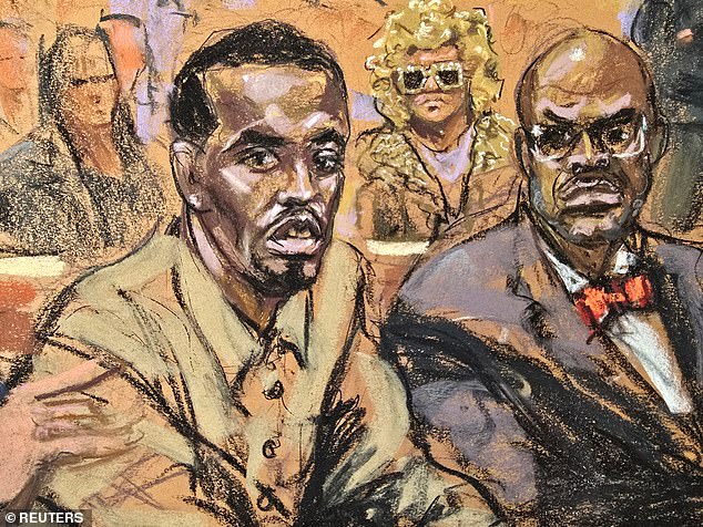 Sean 'Diddy' Combs', accompanied by attorney Anthony Ricco, attended a hearing last month in federal court in the Manhattan borough of New York City