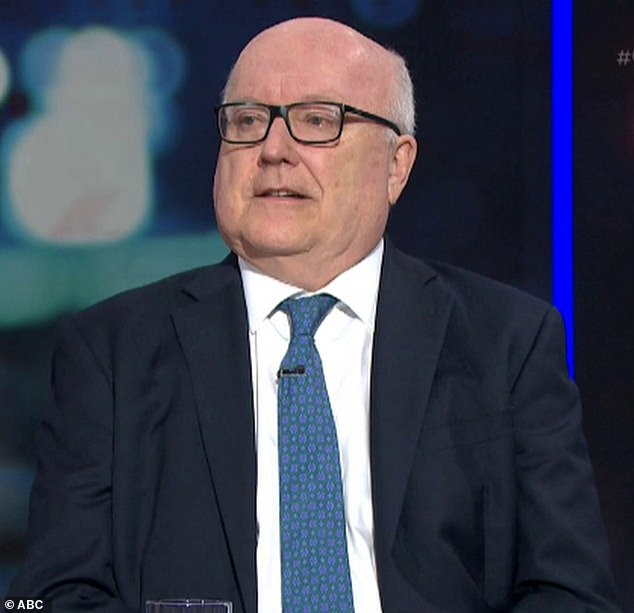 Former Attorney General George Brandis (pictured) warned Australia would suffer if the US imposed high tariffs on China