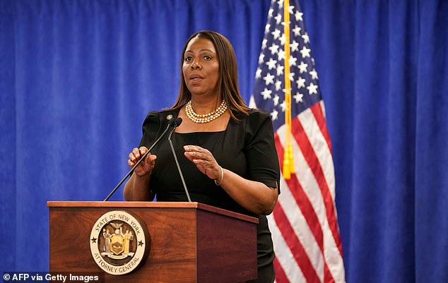 New York Attorney General Letitia James indicated Wednesday that she will not comment on her cases against newly elected President Donald Trump.