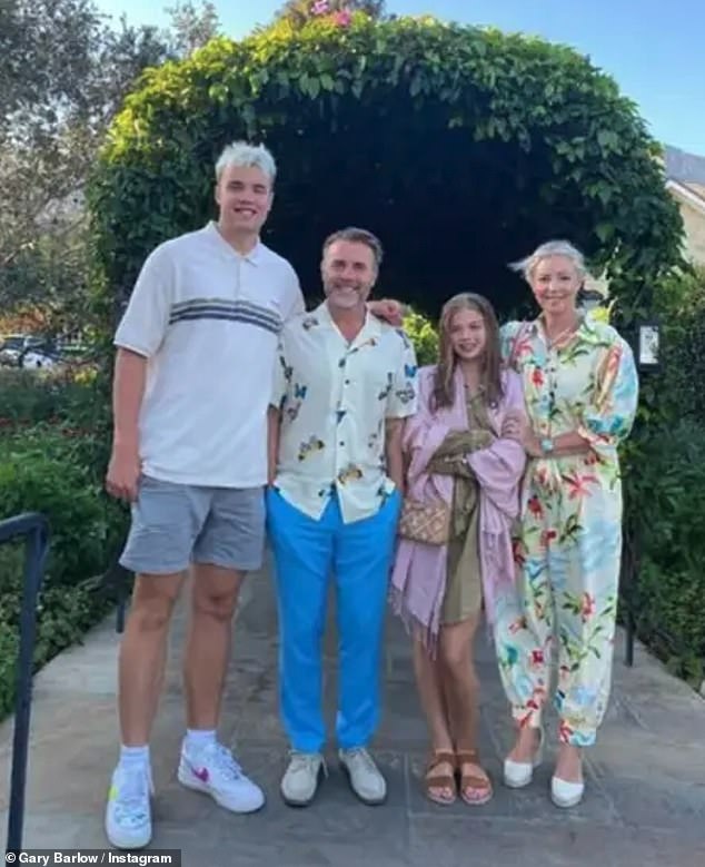 It comes days after Gary Barlow and his son Daniel went viral after the Take That singer shared a sweet family photo of his 24-year-old son towering over him