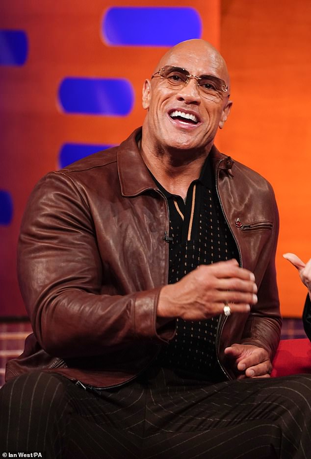 Dwayne Johnson made fun of boyfriend Kevin Hart's height during the Graham Norton show on Friday